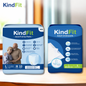 Front View of Two packages of KindFit adult products 
